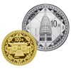 世界遗产少林寺天地之中金银币纪念币 商品缩略图0