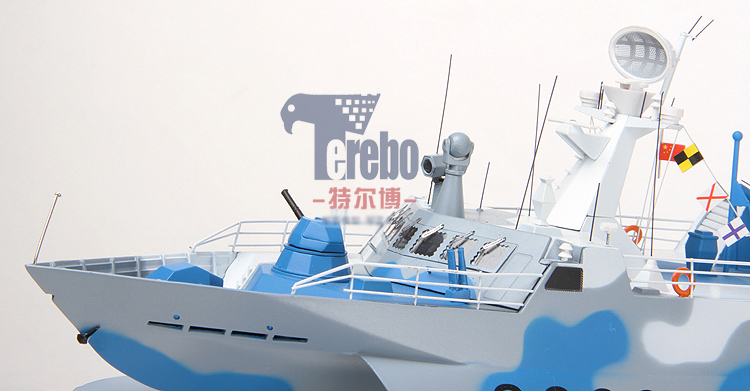 特尔博022型隐形导弹艇模型丨合金舰艇模型丨军事摆件丨收藏礼品