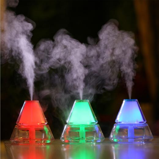 【加湿器】加湿器 冰山加湿器迷你静音家用办公室车载USB加湿器 商品图3