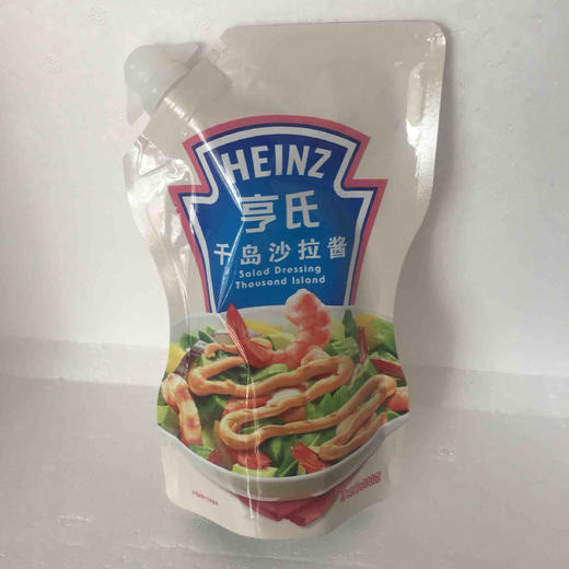 亨氏千岛沙拉酱200g挤挤装 凉拌 蔬菜海鲜寿司沙拉酱 千岛酱 商品图3