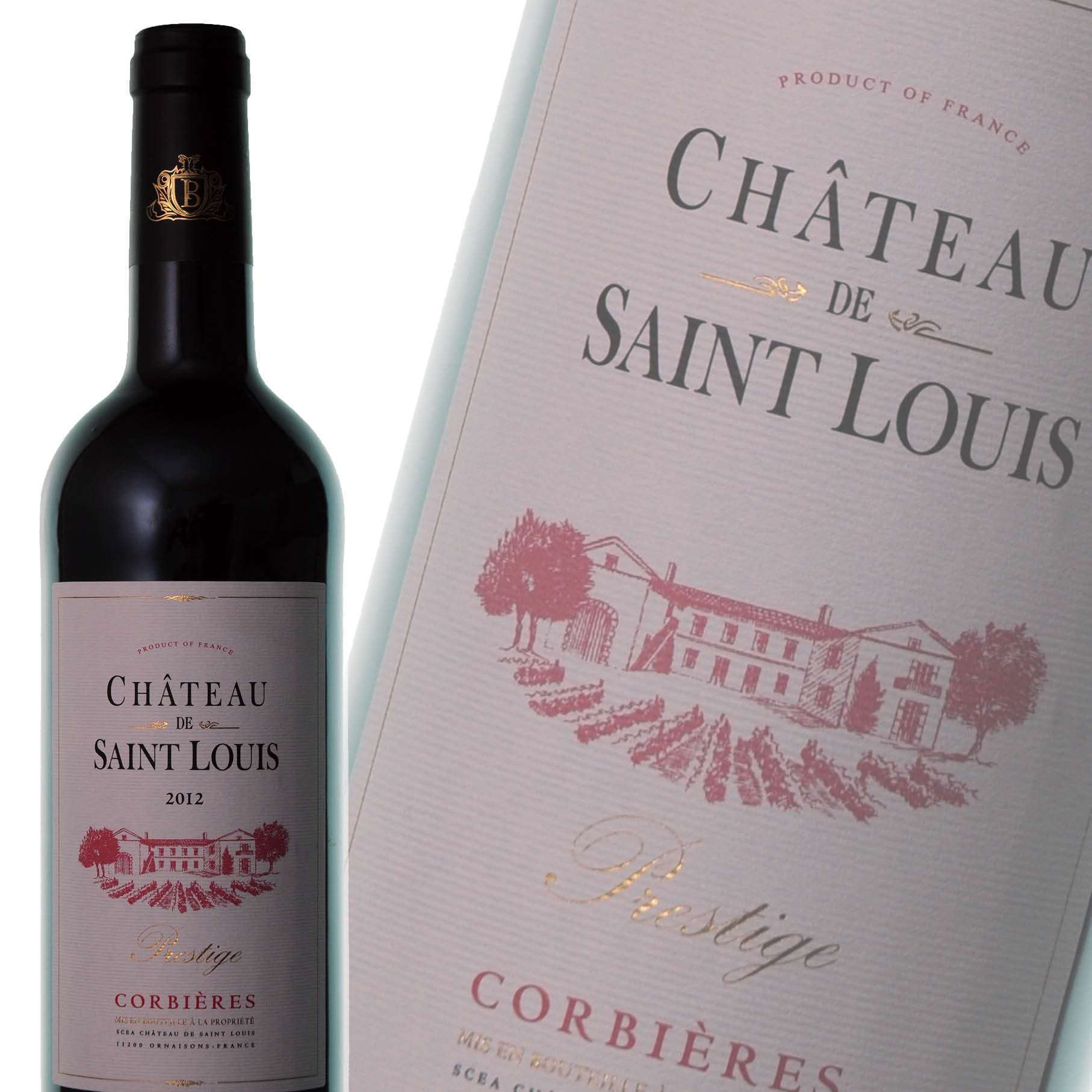 圣鲁思城堡红葡萄酒 Chateau Saint-Louis Prestige Corbieres