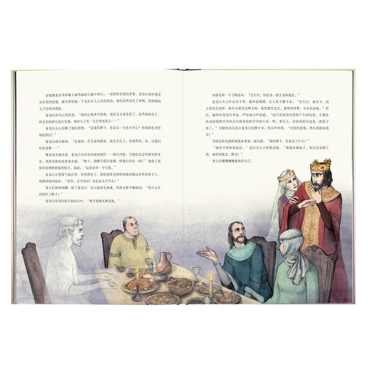 《麦克白》专为孩子改编的莎士比亚经典，权谋的悲剧 读小库名著绘本10-12岁 商品图2