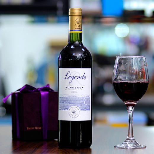 食品酒水法国拉菲传奇波尔多红酒aoc干红葡萄酒750ml