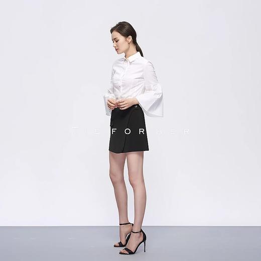 TQ001白色/TQ002黑色侧扣半裙 商品图0