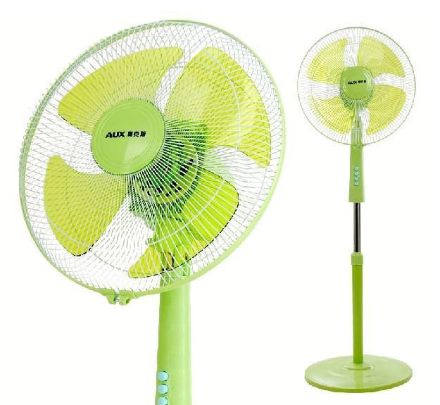 奥克斯落地扇fs-35-a1403机械式四叶电风扇家用16寸