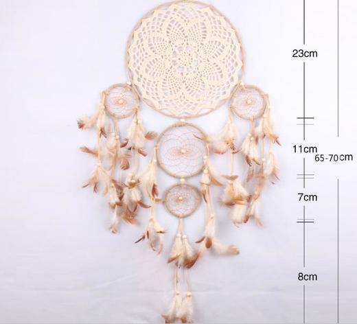 【家居摆件】印第安五环羽毛捕梦网 家居挂饰 商品图3