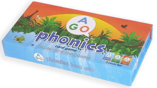 英文原版 AGO Phonics Box Set 英语自然拼读 扑克纸牌-Phonics语音系列启蒙 儿童亲子互动一起玩游戏学习共读 44个基础音素 商品图4