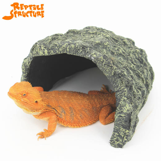 Reptile Structure-爬结构 超大号仿岩石爬虫躲避树洞陆龟屋水龟窝隐蔽所鬃狮蜥蜴躲藏包邮 商品图4