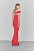 Atelier Miss Lu/ Rosie-红色斜肩鱼尾长礼服 商品缩略图2
