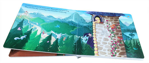 英文原版 First Stories: Rapunzel 长发公主 经典儿童童话故事篇 启蒙1-2-3-4-5岁儿童操作活动纸板书读物认知机关游戏书亲子共读 商品图2