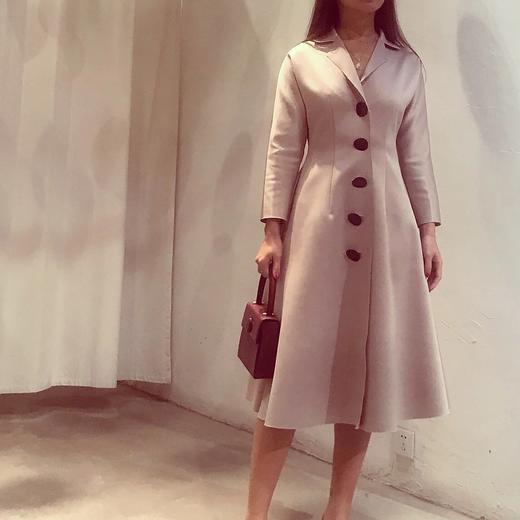 Atelier Miss Lu / Grace-香槟色X型连身裙 商品图0