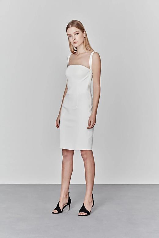 Atelier Miss Lu/ Rachel- 白色多种穿法小礼服 商品图4