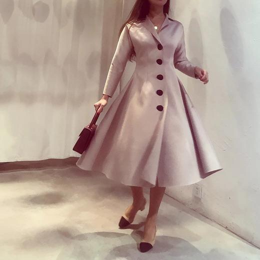 Atelier Miss Lu / Grace-香槟色X型连身裙 商品图3