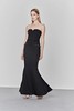 Atelier Miss Lu/ Adelaide - 黑色抹胸鱼尾曳地长礼服 商品缩略图1