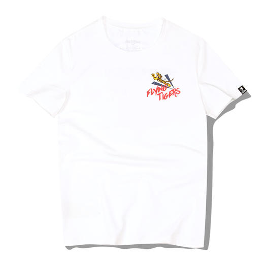 【19.9元1件】自由基地二战P-40E战鹰战斗机印花潮流复古图案短袖T恤透气体恤 商品图4