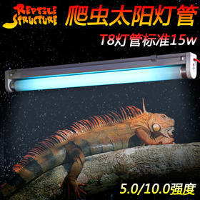 Reptile Structure-爬结构 爬虫宠物雨林型蜥蜴陆龟类半水龟太阳灯UVB5.0灯管15w