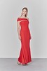 Atelier Miss Lu/ Rosie-红色斜肩鱼尾长礼服 商品缩略图4
