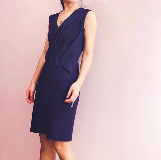 Atelier Miss Lu / Yetta-紫色褶皱连身裙 商品图2