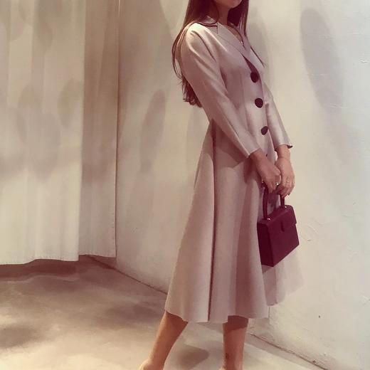 Atelier Miss Lu / Grace-香槟色X型连身裙 商品图1