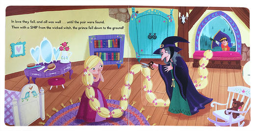 英文原版 First Stories: Rapunzel 长发公主 经典儿童童话故事篇 启蒙1-2-3-4-5岁儿童操作活动纸板书读物认知机关游戏书亲子共读 商品图1