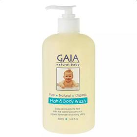 【澳洲仓】澳洲Gaia婴儿童宝宝洗发水沐浴露二合一500ml有机无泪温和不刺激