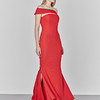 Atelier Miss Lu/ Rosie-红色斜肩鱼尾长礼服 商品缩略图0