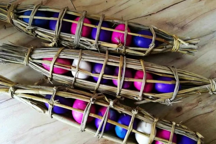 【画彩蛋】彩蛋是哈尼族在过年的时候要做的一件事,这是一种美好的