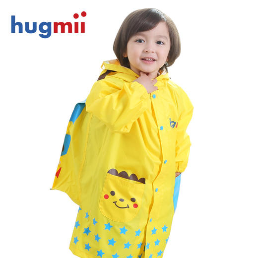 hugmii 动物款立体造型 带书包位雨衣 商品图2