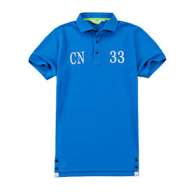 男士短袖polo衫（18SPS106）宝蓝色