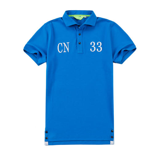 男士短袖polo衫（18SPS106）宝蓝色 商品图0
