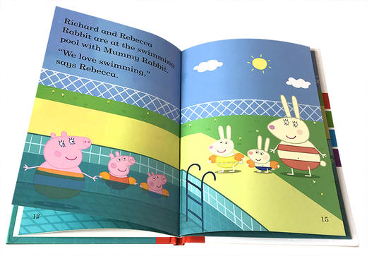 英文原版 Peppa PIG:Going Boating粉红佩佩猪小妹8本精装L1—L2 商品图11