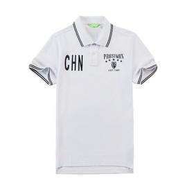 男士短袖polo衫（18SPS105）白色