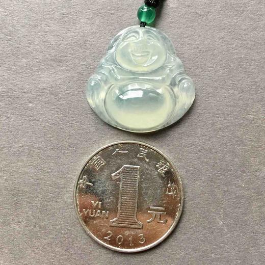 冰种厚庄翡翠弥勒佛 商品图3