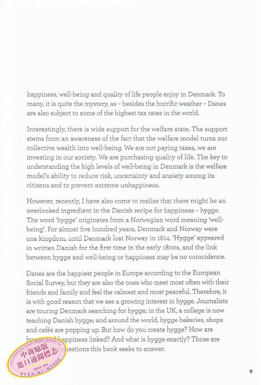 【中商原版】温暖小书：丹麦人幸福生活的秘密 英文原版 The Little Book of Hygge Meik Wiking Penguin Life 商品图3