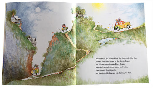 【中商原版】亲朋自远方来 英文原版儿童绘本 The Relatives Came 凯迪克银奖 辛西娅·赖蓝特Cynthia Rylant 大开本平装 商品图3