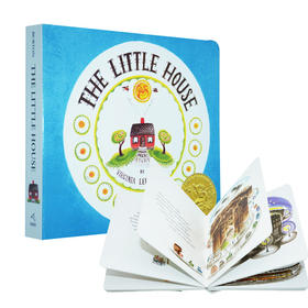 凯迪克金奖 小房子 纸版书英文原版The Little House 经典获奖绘本 儿童启蒙纸板书 汪培珽 维吉尼亚·李伯顿Virginia Lee Burton