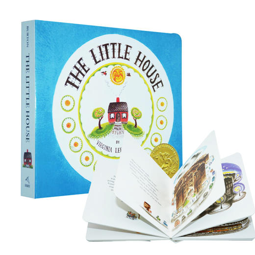凯迪克金奖 小房子 纸版书英文原版The Little House 经典获奖绘本 儿童启蒙纸板书 汪培珽 维吉尼亚·李伯顿Virginia Lee Burton 商品图0