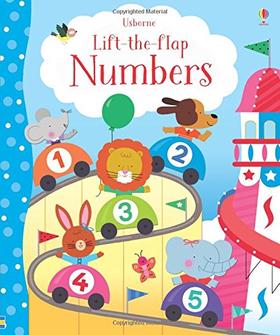 【中商原版】数字翻翻书 英文原版 Lift the Flap NumbersUSBORNE