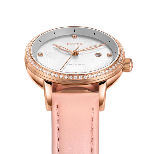 飞亚达花语系列机械女表dla26000pwfd