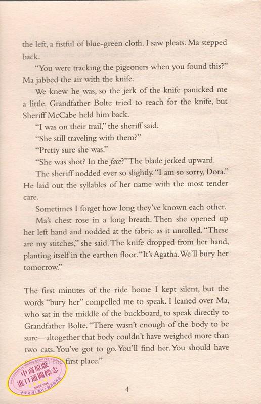 纽伯瑞银奖 寻找阿加莎 回家 英文原版 儿童文学 One Came Home 青少年课外读物 儿童文学 获奖作品 寻找亲情的冒险之旅 商品图2