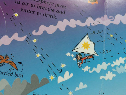 看里面系列 揭秘地球 See Inside Planet Earth 科普立体翻翻书 英文原版 机关书 儿童启蒙早教认知科普读物纸板书 80个小机关 商品图4