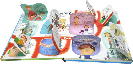 翻翻学习书 身体问答百科 英文原版 Questions and Answers about Your Body 人体知识翻翻书 usborne含众多小机关 儿童书科学通识 商品图3