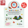 预售 What's the Time?纸板立体书Eric Carle艾瑞卡尔好饥饿的毛毛虫The Very Hungry Caterpillar Eric Carle艾瑞卡尔 时间学习时钟 商品缩略图1