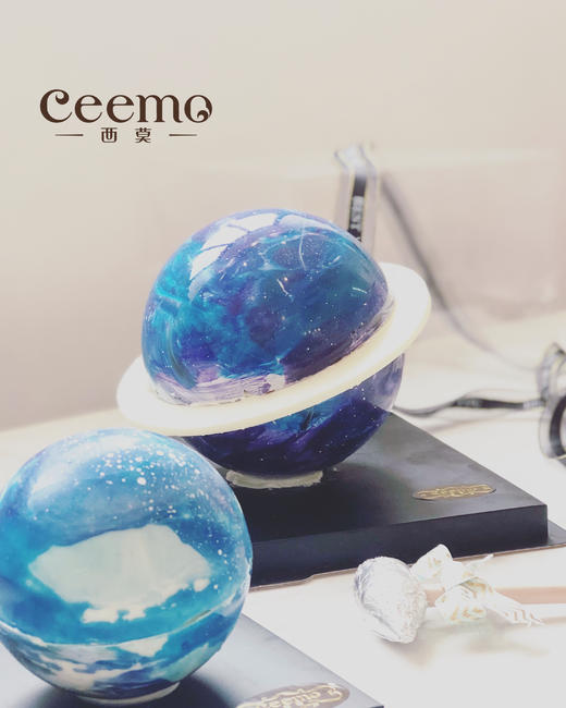 蓝色星球蛋糕 商品图0