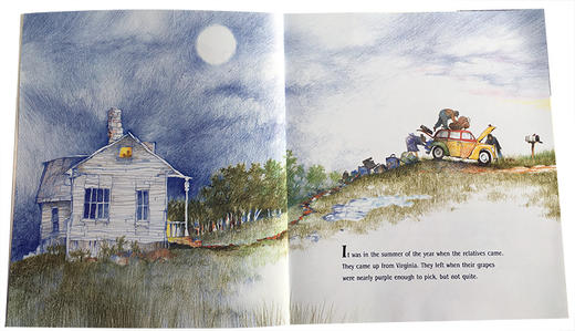 【中商原版】亲朋自远方来 英文原版儿童绘本 The Relatives Came 凯迪克银奖 辛西娅·赖蓝特Cynthia Rylant 大开本平装 商品图1