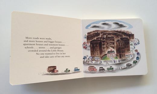 凯迪克金奖 小房子 纸版书英文原版The Little House 经典获奖绘本 儿童启蒙纸板书 汪培珽 维吉尼亚·李伯顿Virginia Lee Burton 商品图2