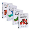 英文原版绘本The Very Hungry Caterpillar好饥饿的毛毛虫 My Very First Library 艾瑞卡尔爷爷eric carle经典英语启蒙纸板书5册 商品缩略图3