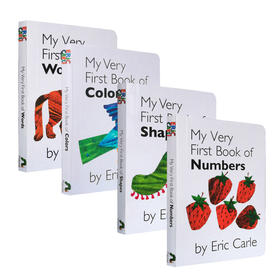 【艾瑞卡尔英文原版绘本】The Very Hungry Caterpillar好饥饿的毛毛虫 My Very First Library经典英语启蒙纸板书5册