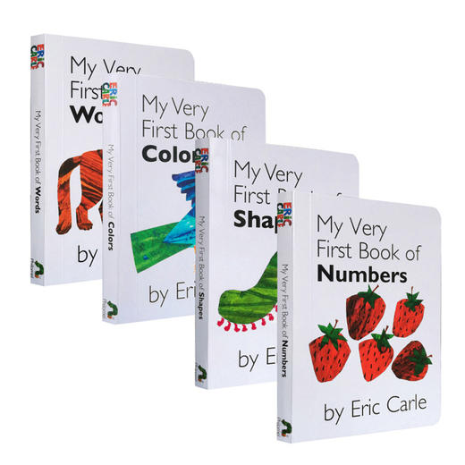 英文原版绘本The Very Hungry Caterpillar好饥饿的毛毛虫 My Very First Library 艾瑞卡尔爷爷eric carle经典英语启蒙纸板书5册 商品图3