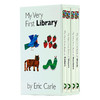 英文原版绘本The Very Hungry Caterpillar好饥饿的毛毛虫 My Very First Library 艾瑞卡尔爷爷eric carle经典英语启蒙纸板书5册 商品缩略图1